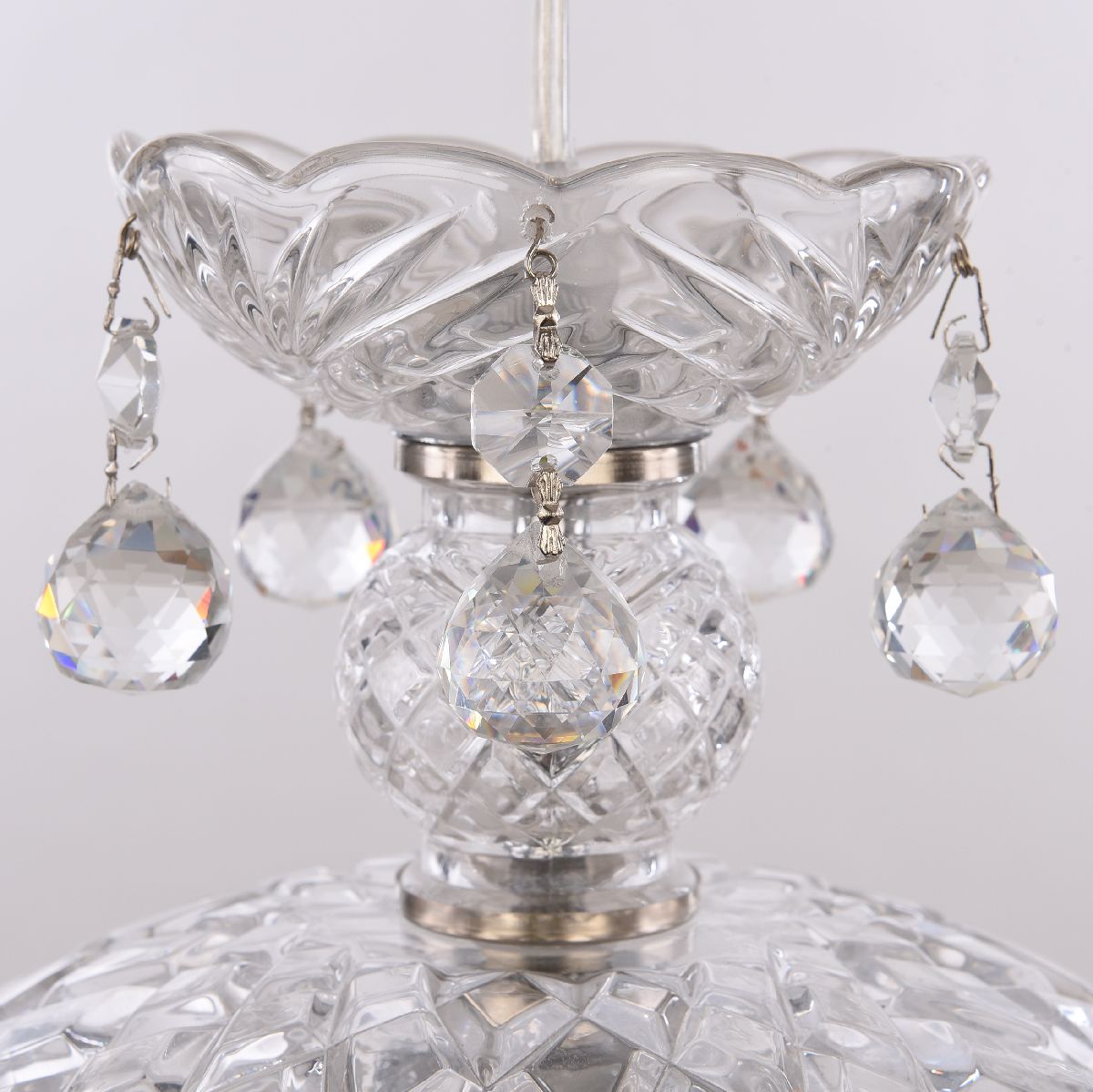 подвесной светильник bohemia ivele crystal 14781p/22 ni r
