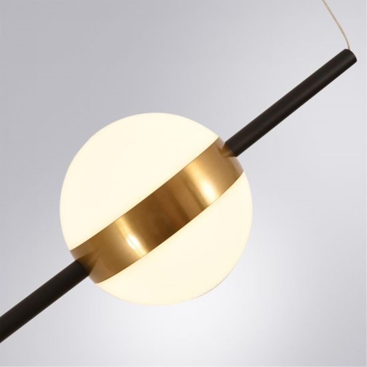 подвесной светодиодный светильник arte lamp furud a2124sp-1bk
