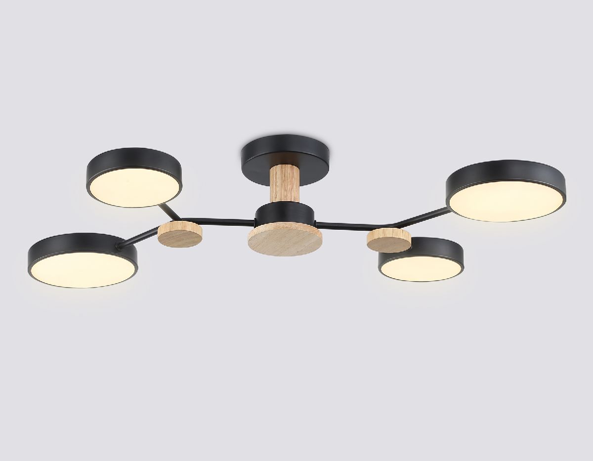 люстра на штанге ambrella light linetech comfort fl4860