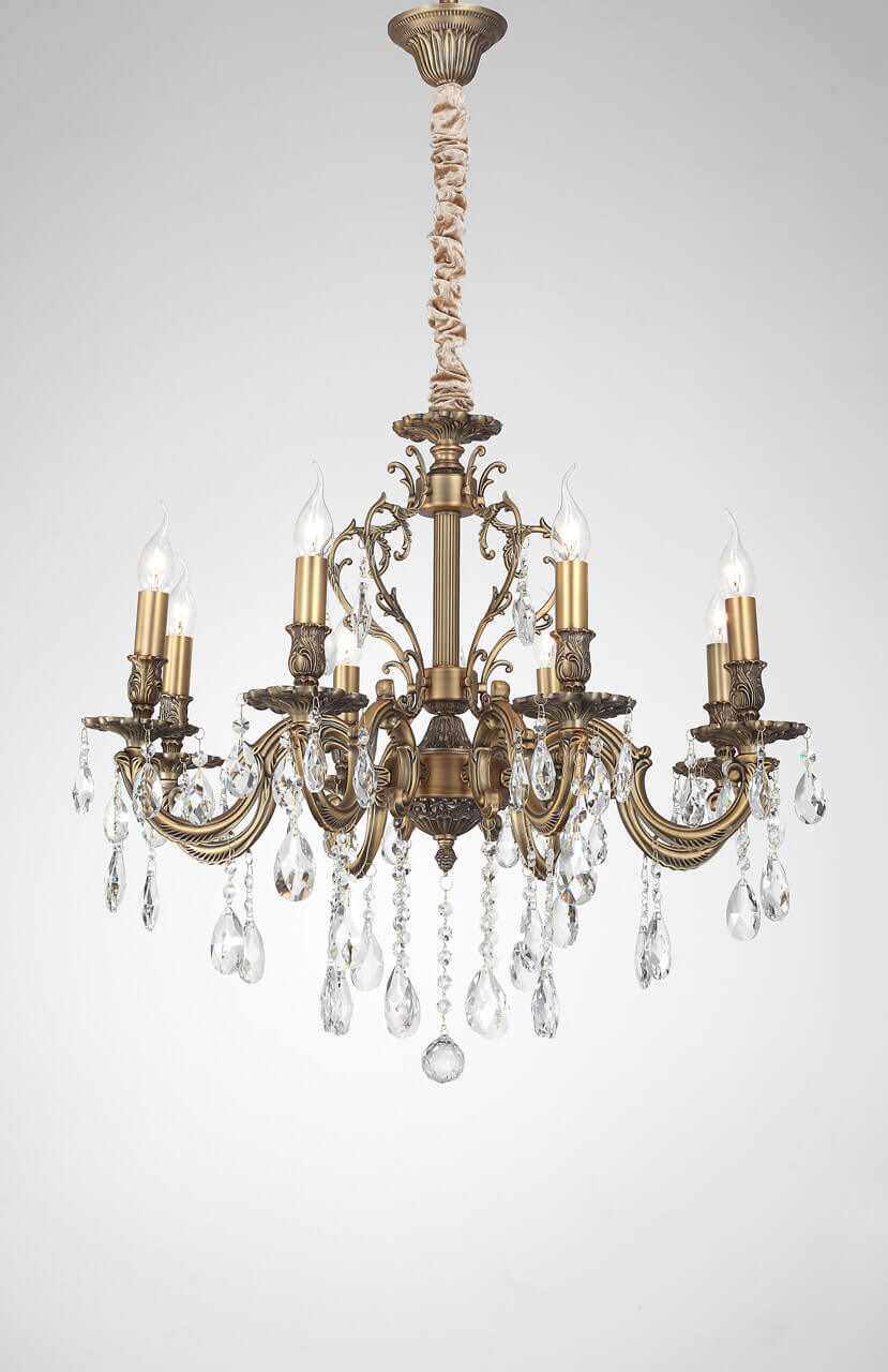 подвесная люстра lucia tucci barletta 1730.8 antique