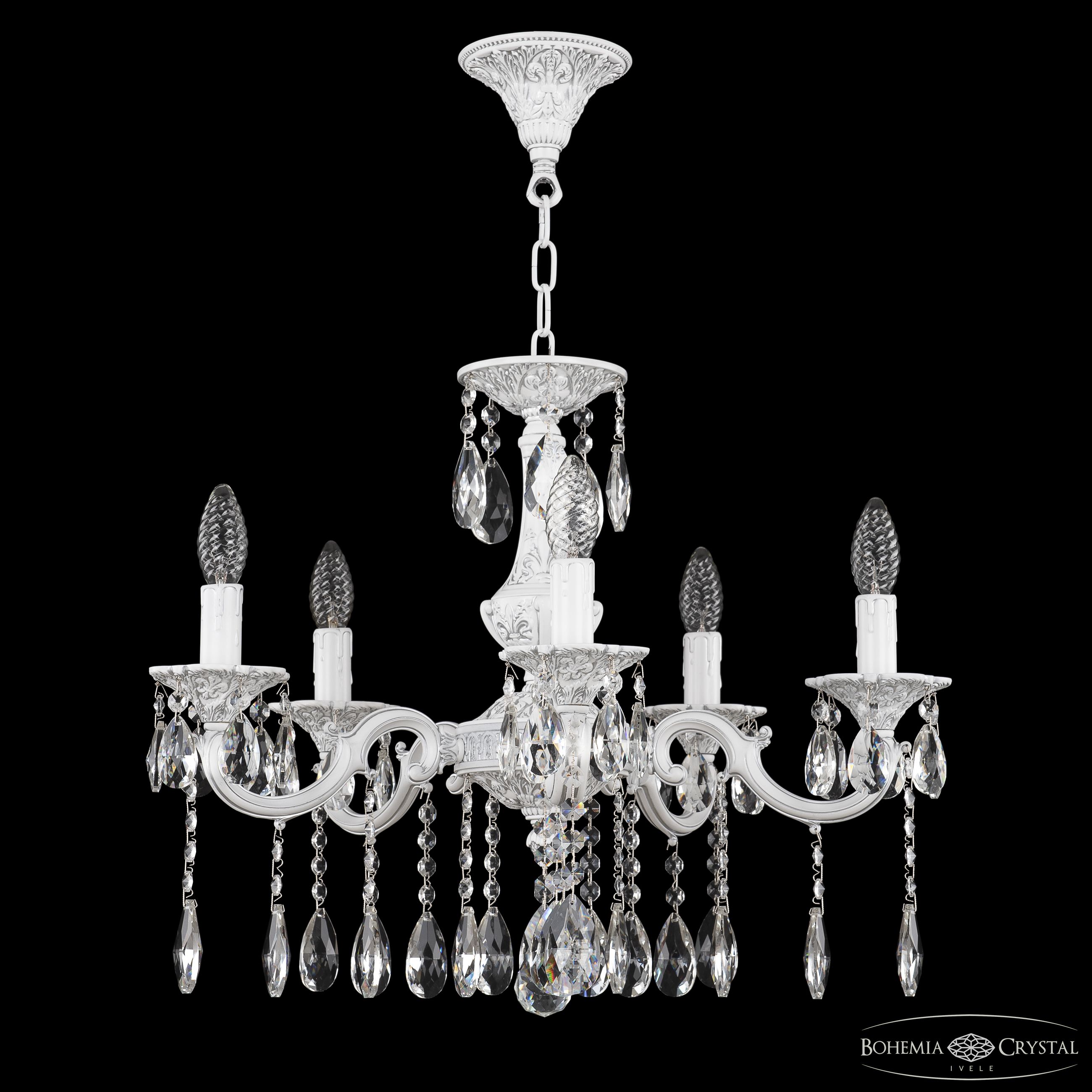 подвесная люстра bohemia ivele crystal al78101/5/175 a wmn