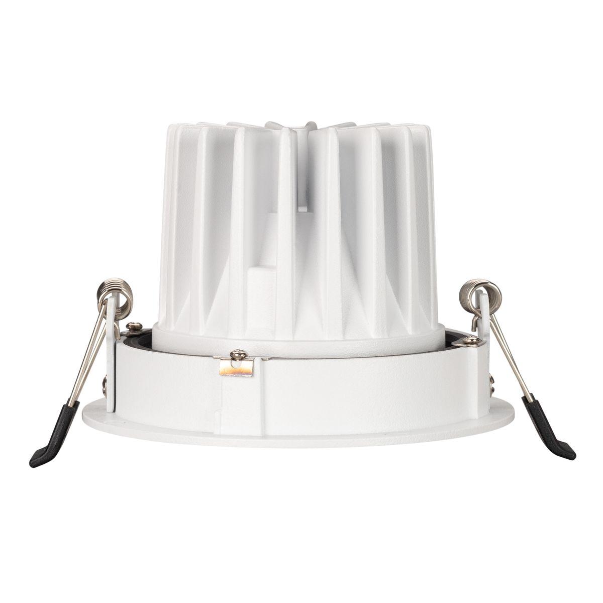 встраиваемый светодиодный светильник arlight ms-forecast-built-turn-r102-12w warm3000 037188