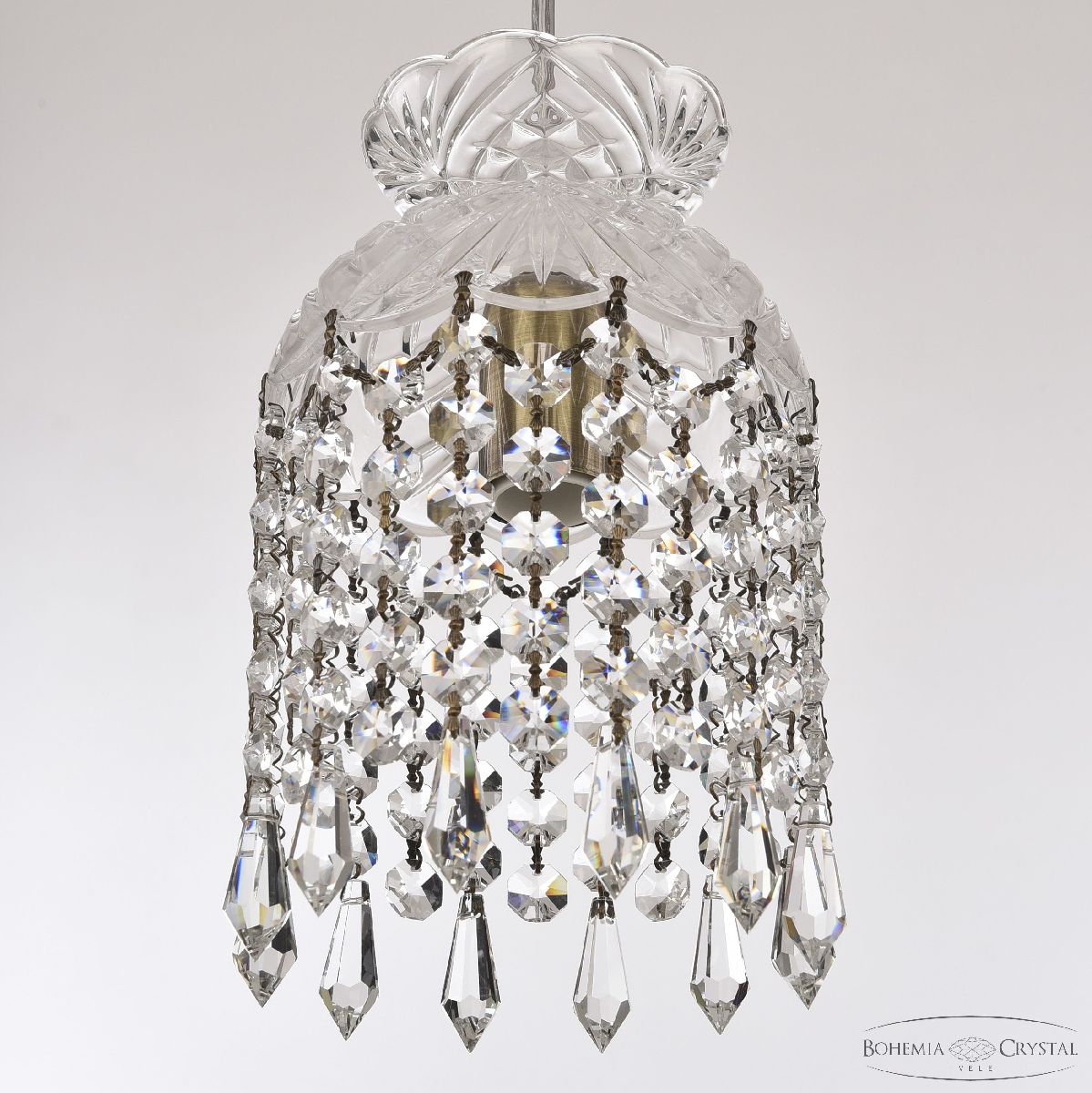 подвесной светильник bohemia ivele crystal 14781p/11 pa drops