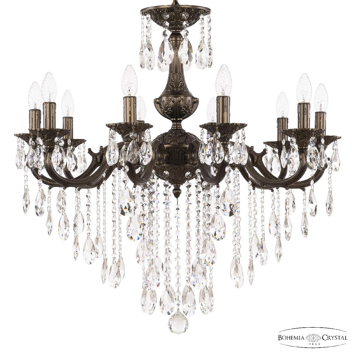 подвесная люстра bohemia ivele crystal al78101/10/250 b pd