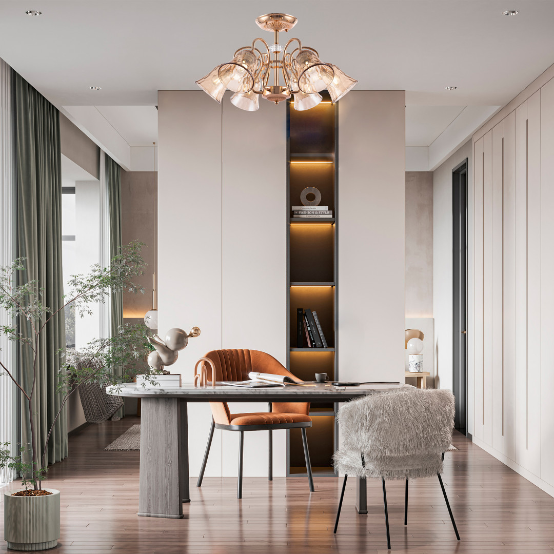 потолочная люстра arte milano 340800/6 fgd