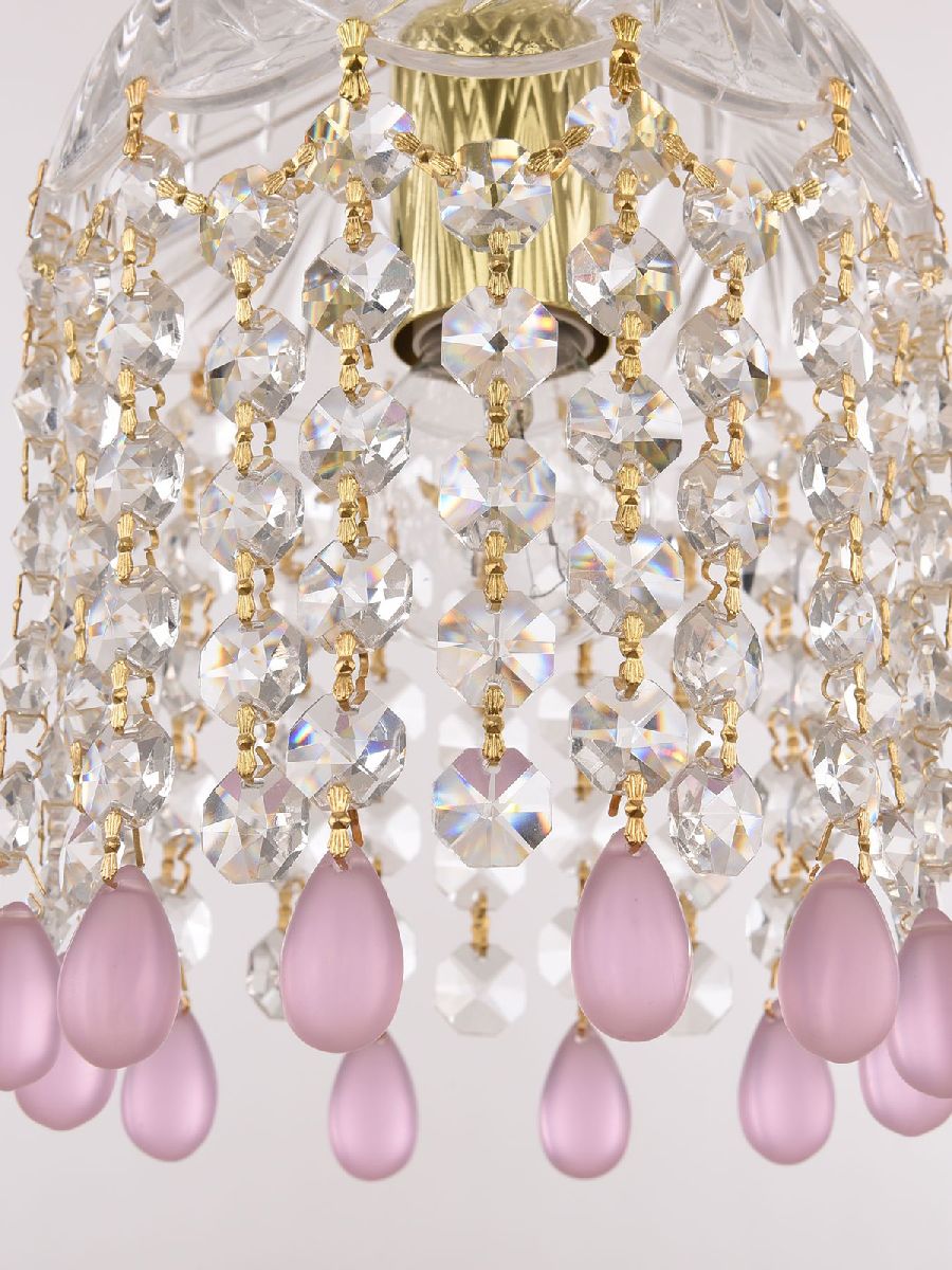 подвесной светильник bohemia ivele crystal 14781p/16 g v7010