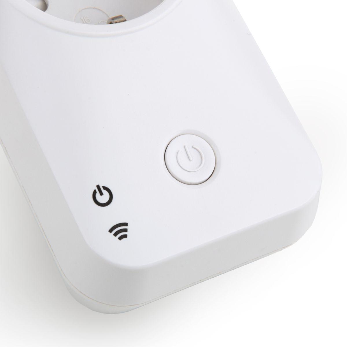 умная розетка wi-fi elektrostandard 76100/00 белая a054335