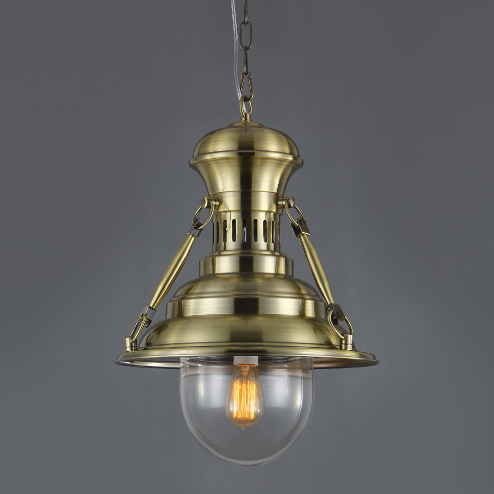 подвесной светильник loft km046p brass delight collection