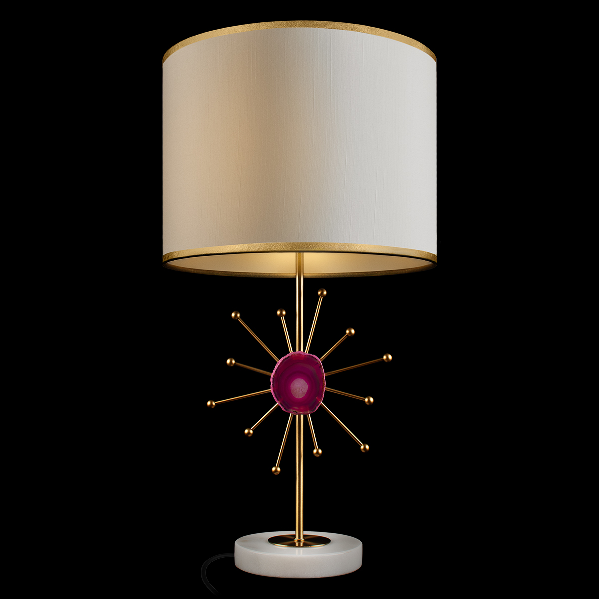 настольная лампа loft it agate 10514t red