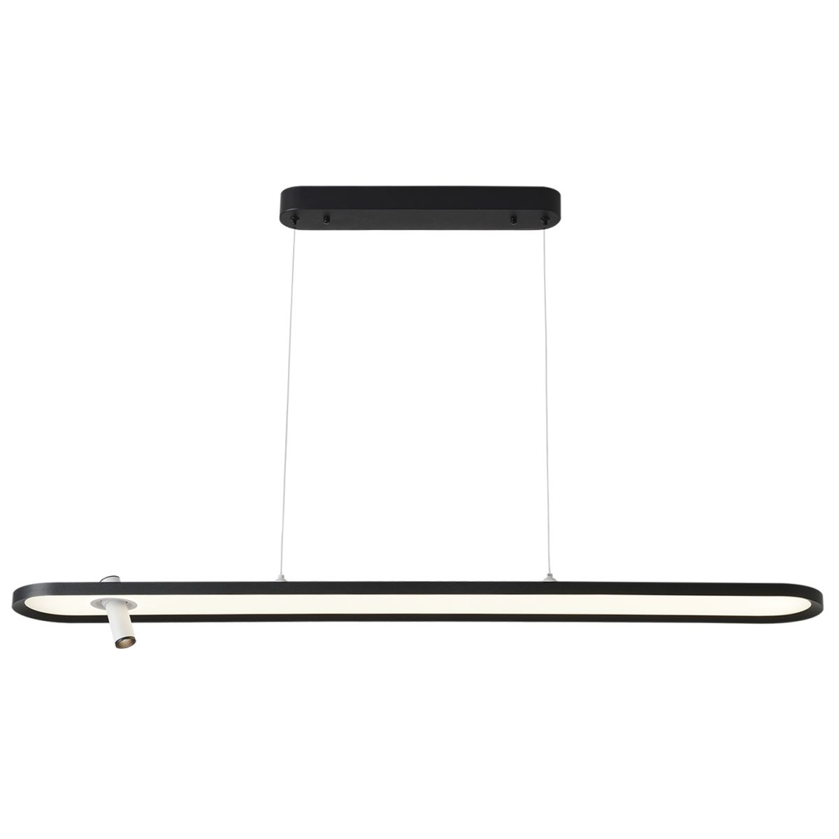 подвесной светильник crystal lux contour sp45w led black