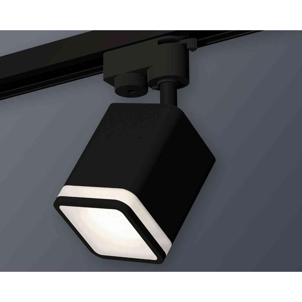 комплект трекового светильника ambrella light track system xt7813021 sbk/fr черный песок/белый матовый (a2521, c7813, n7751)