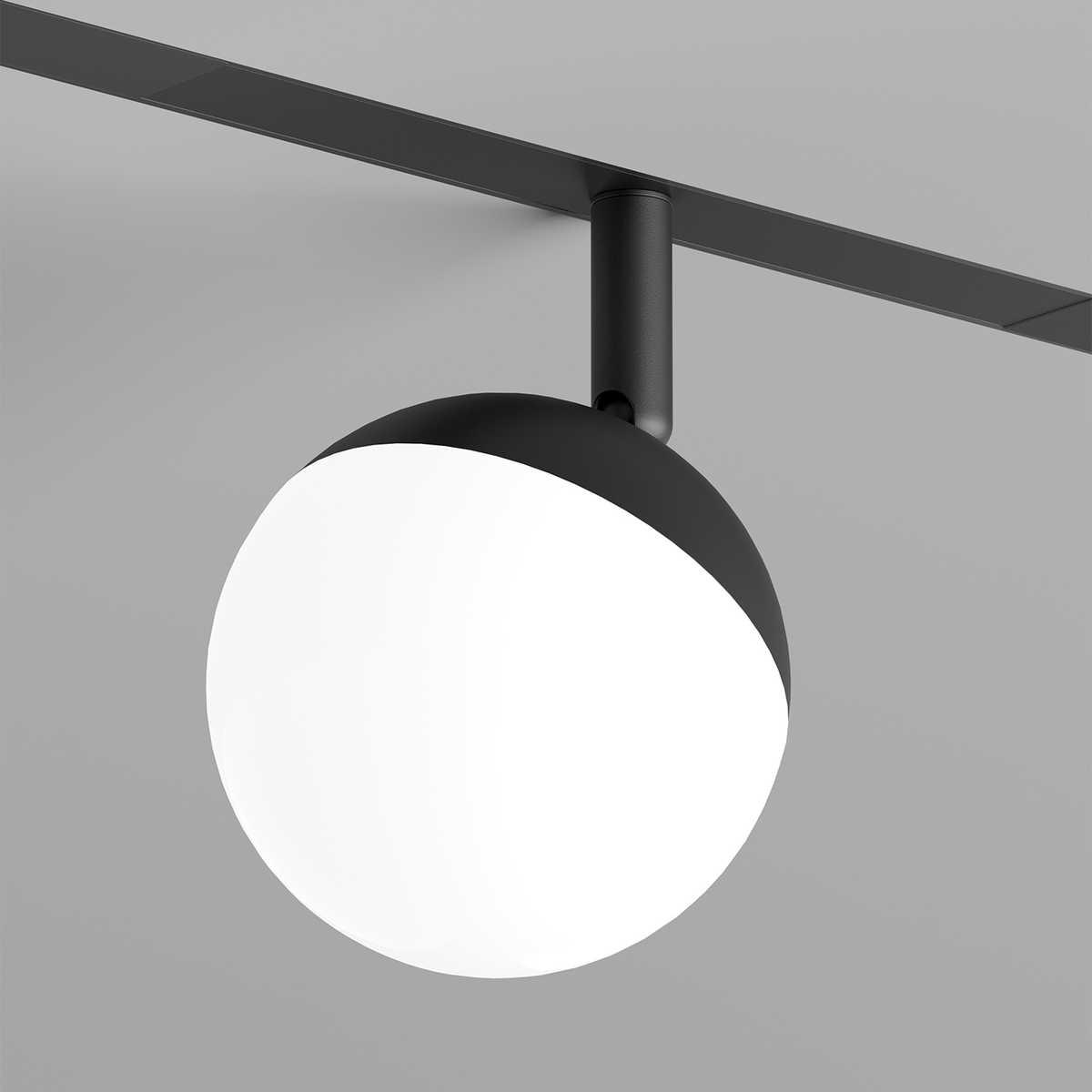 трековый светодиодный светильник denkirs smart moon dk8055-bk