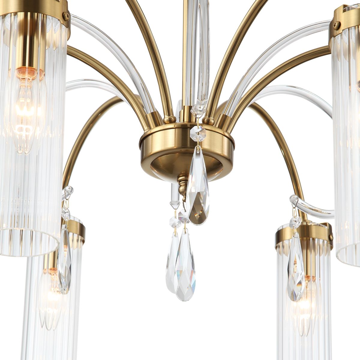 люстра на штанге st luce люминера sl1401.303.06