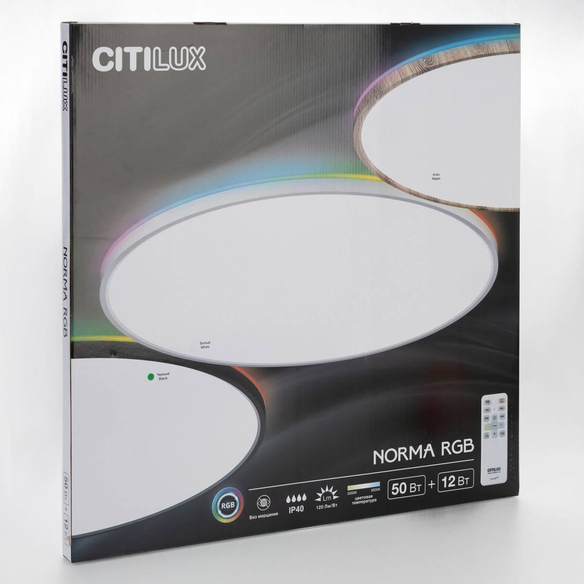 потолочный светильник citilux norma cl749601