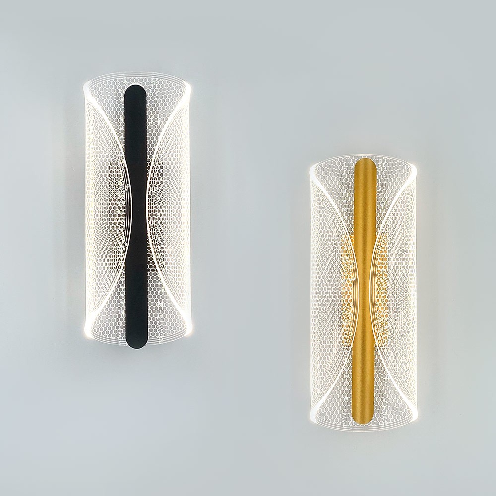 настенный светильник led4u l6329-01 gd
