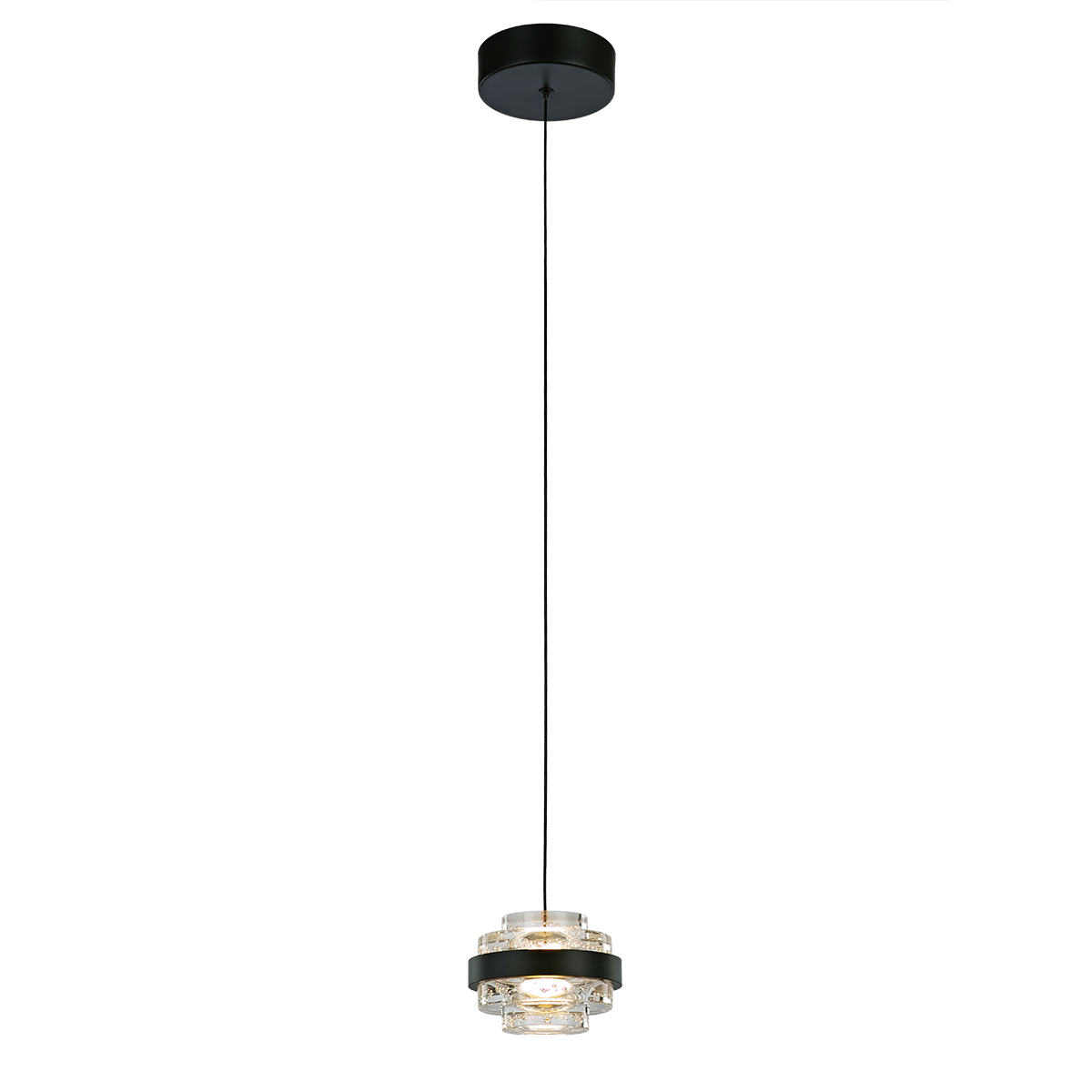 подвесной светильник indiana md22030002-1a black/clear delight collection
