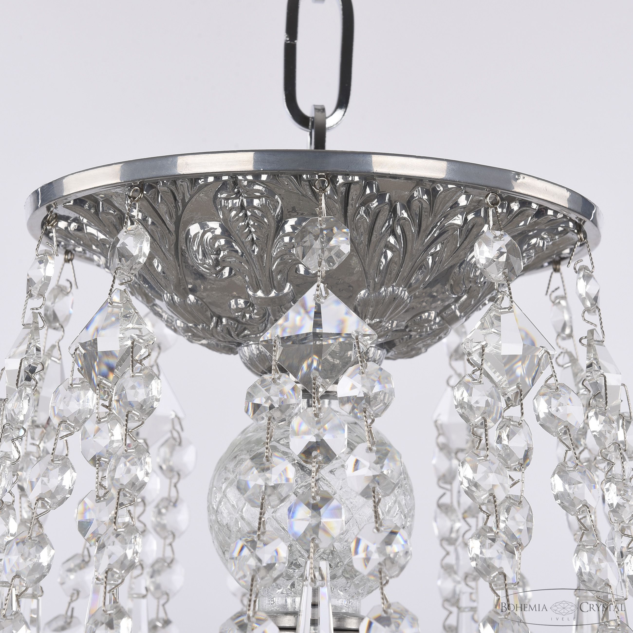 подвесная люстра bohemia ivele crystal al16303/10/300 cg
