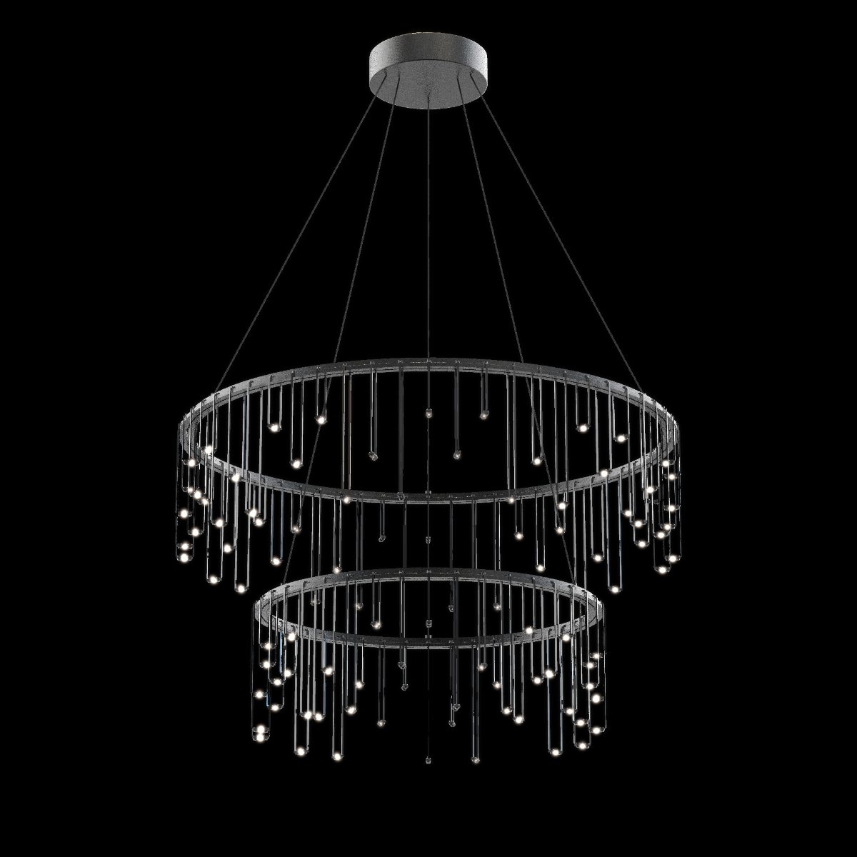 подвесной светильник delight collection md23001008-2a black