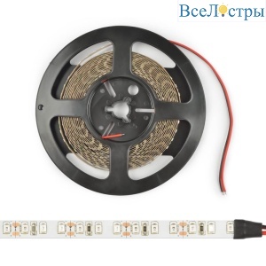 ULS-2835-120LED/m-8mm-IP20-DC24V-9,6W/m-5M-3000K катушка в герметичной упаковке