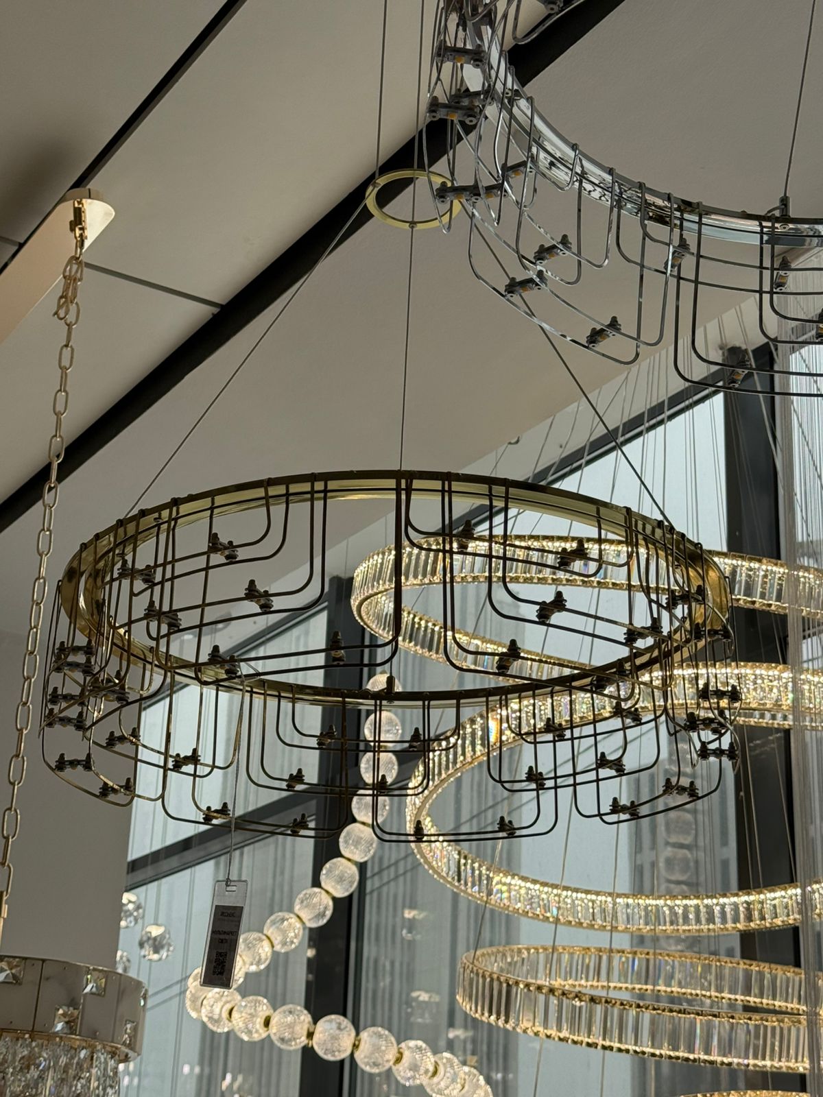 подвесная люстра odeon light hightech zaha 7060/44l