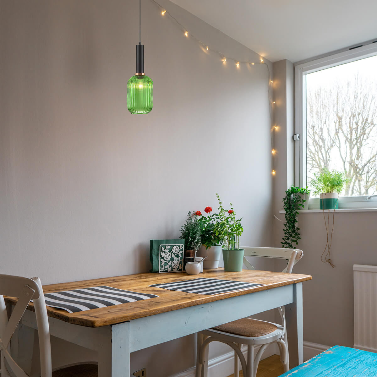 подвесной светильник eurosvet 50181/1 зеленый