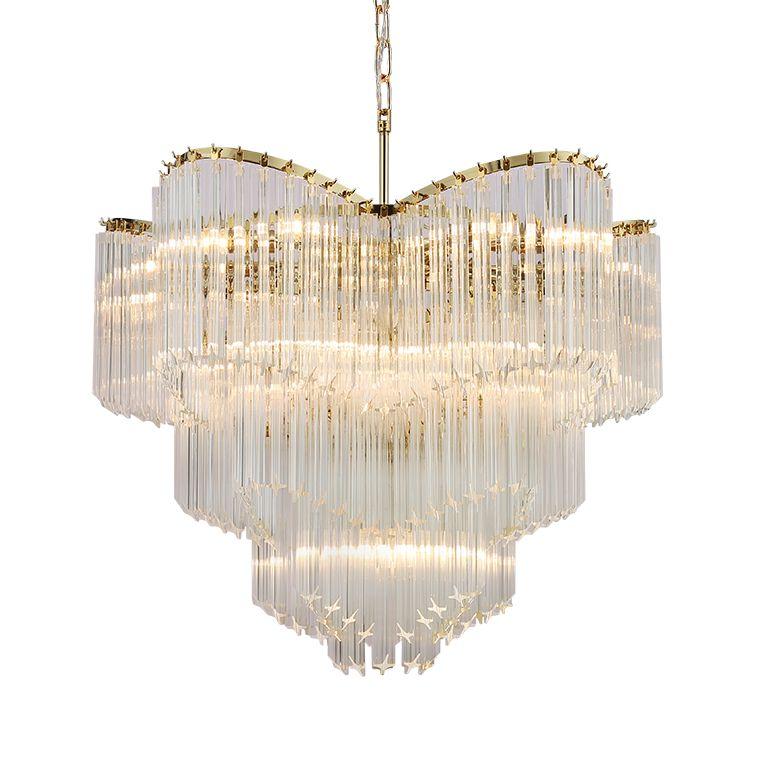 подвесная люстра newport amanda 8918/c gold м0069928