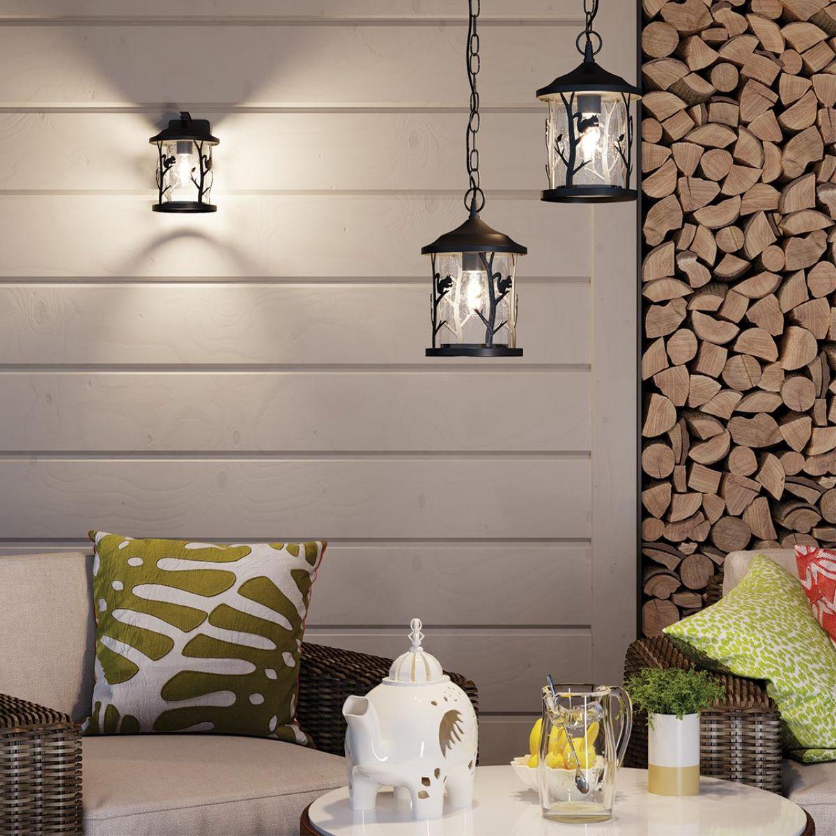 уличный настенный светильник odeon light nature cuita 4963/1w