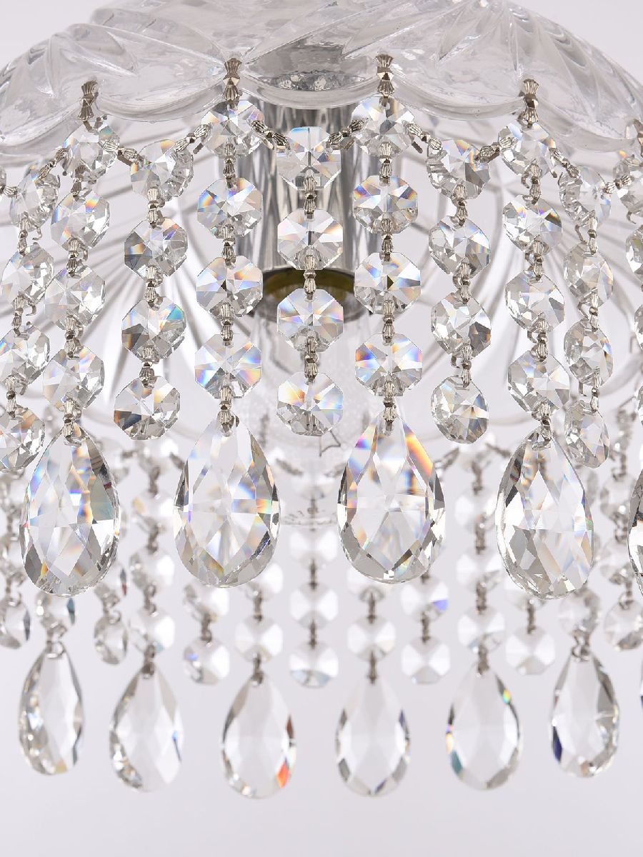 подвесной светильник bohemia ivele crystal 14781p/22 ni