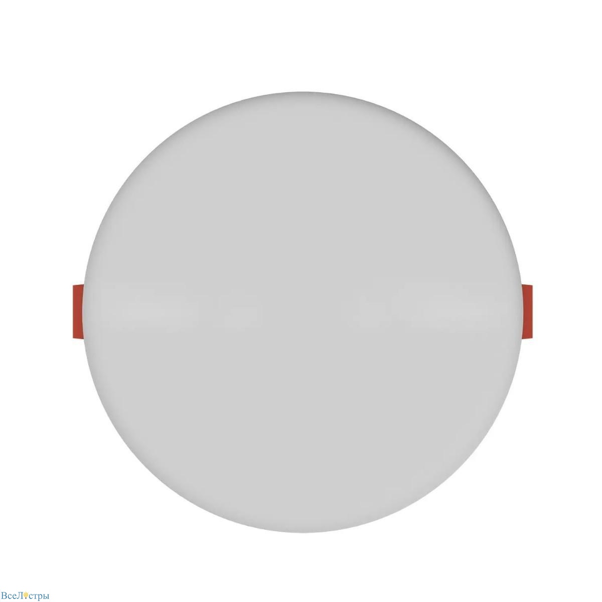 встраиваемый светодиодный светильник gauss elementary adjustable frameless 9034460218