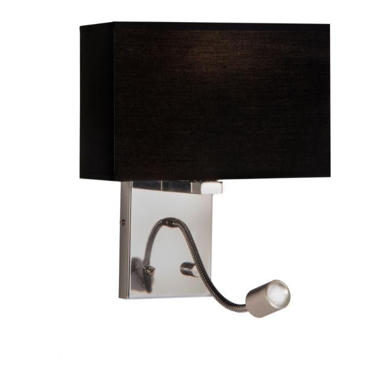 бра lumina deco kasni ldw 6053-2 bk