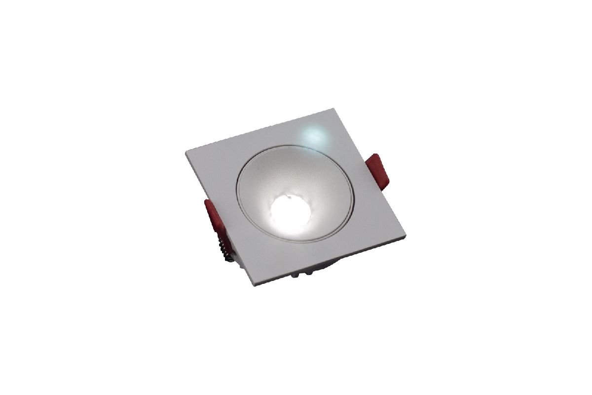 встраиваемый светильник am group am480 wh+wh 7,7w