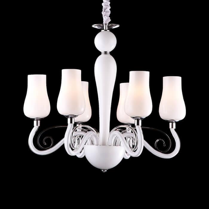подвесная люстра arte lamp biancaneve a8110lm-6wh