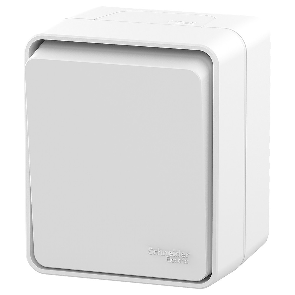 выключатель 1-клавишный наружный systeme electric atlasdesign profi54 atn540115