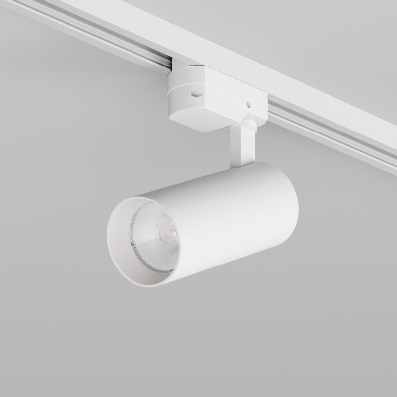 трековый однофазный светильник denkirs solid koper dk6451-wh