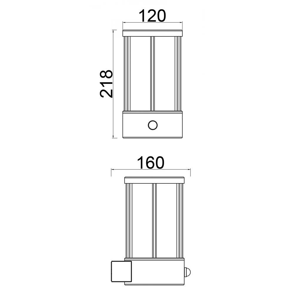 настенный светильник deko-light adebar motion 731137