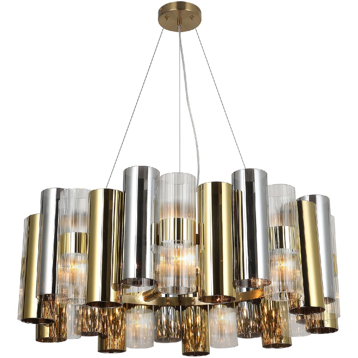 подвесная люстра illumico il0525-6p-79 brass