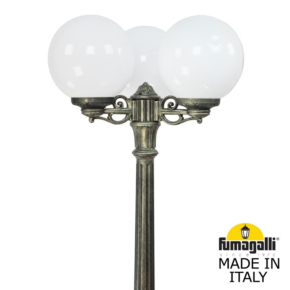 парковый светильник fumagalli globe g30.158.s30.byf1r