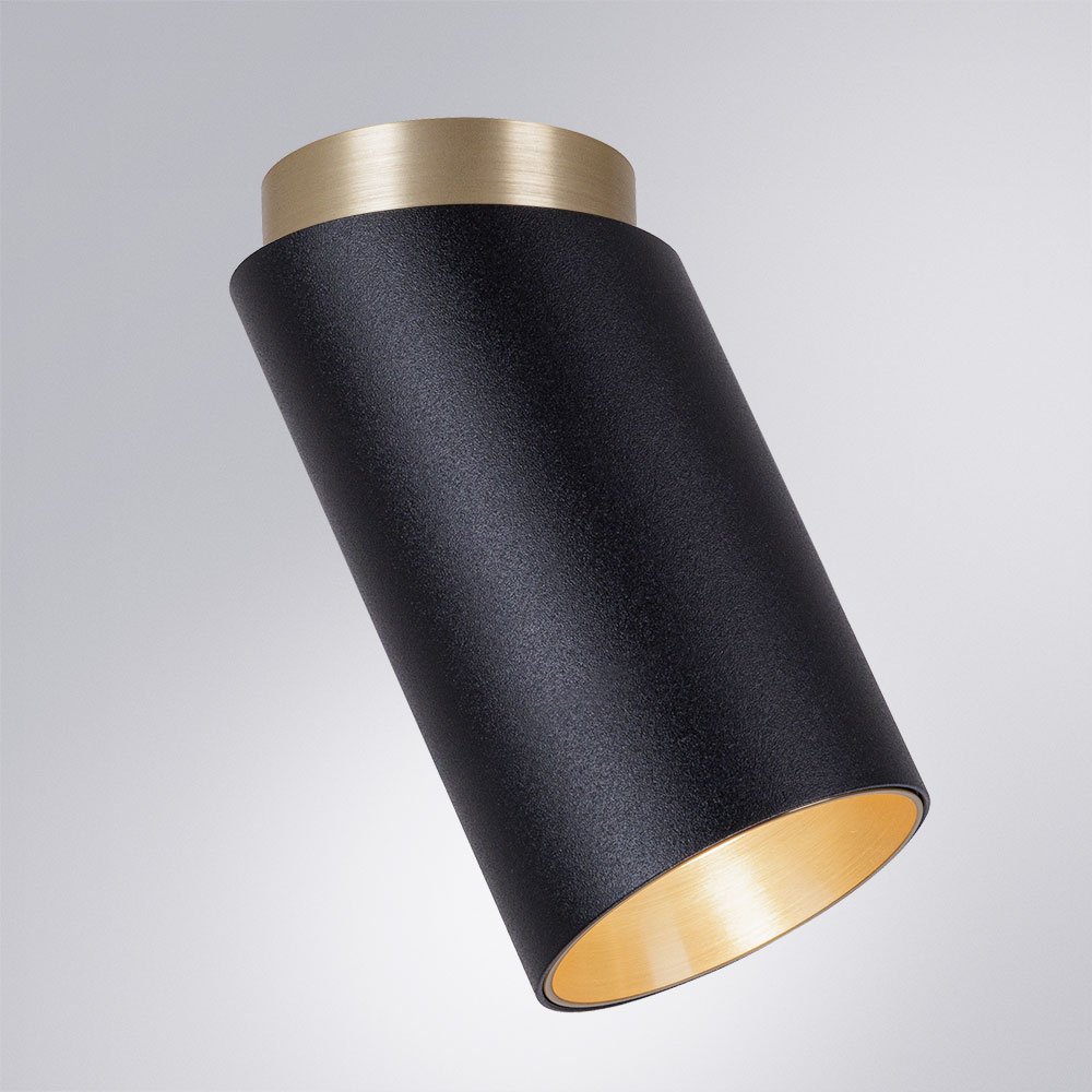 накладной светильник arte lamp cone a5360pl-1bk