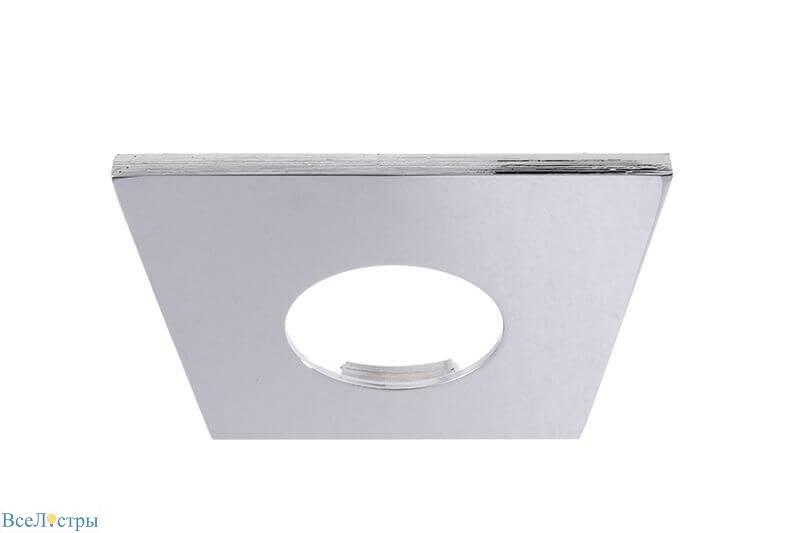 крышка deko-light cover chrome square for cob 68 ip65 + mizar ii 930077