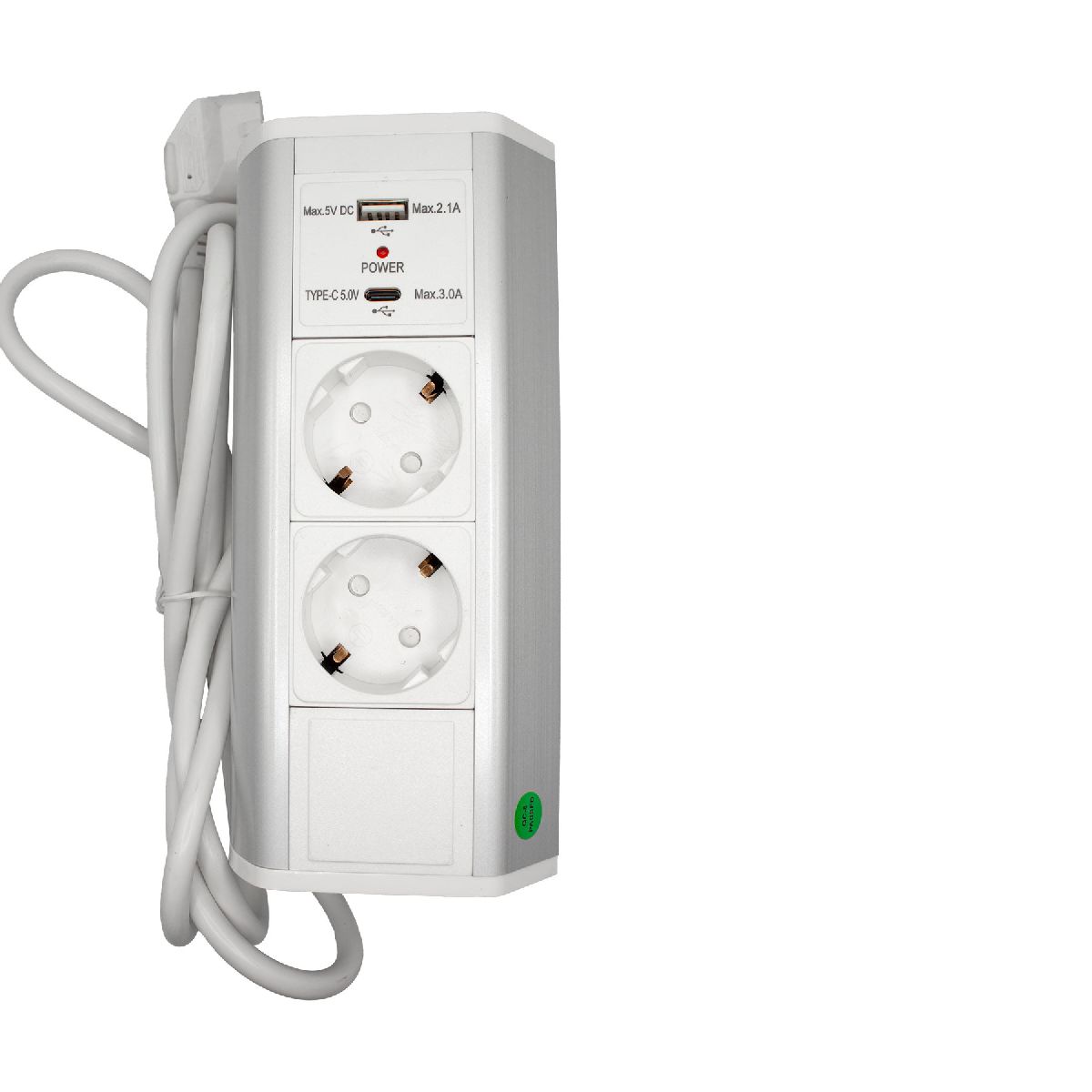 блок розеток lk-bn1402 (2 секции 1 usb + 1 type-c) mebax 00-00002870