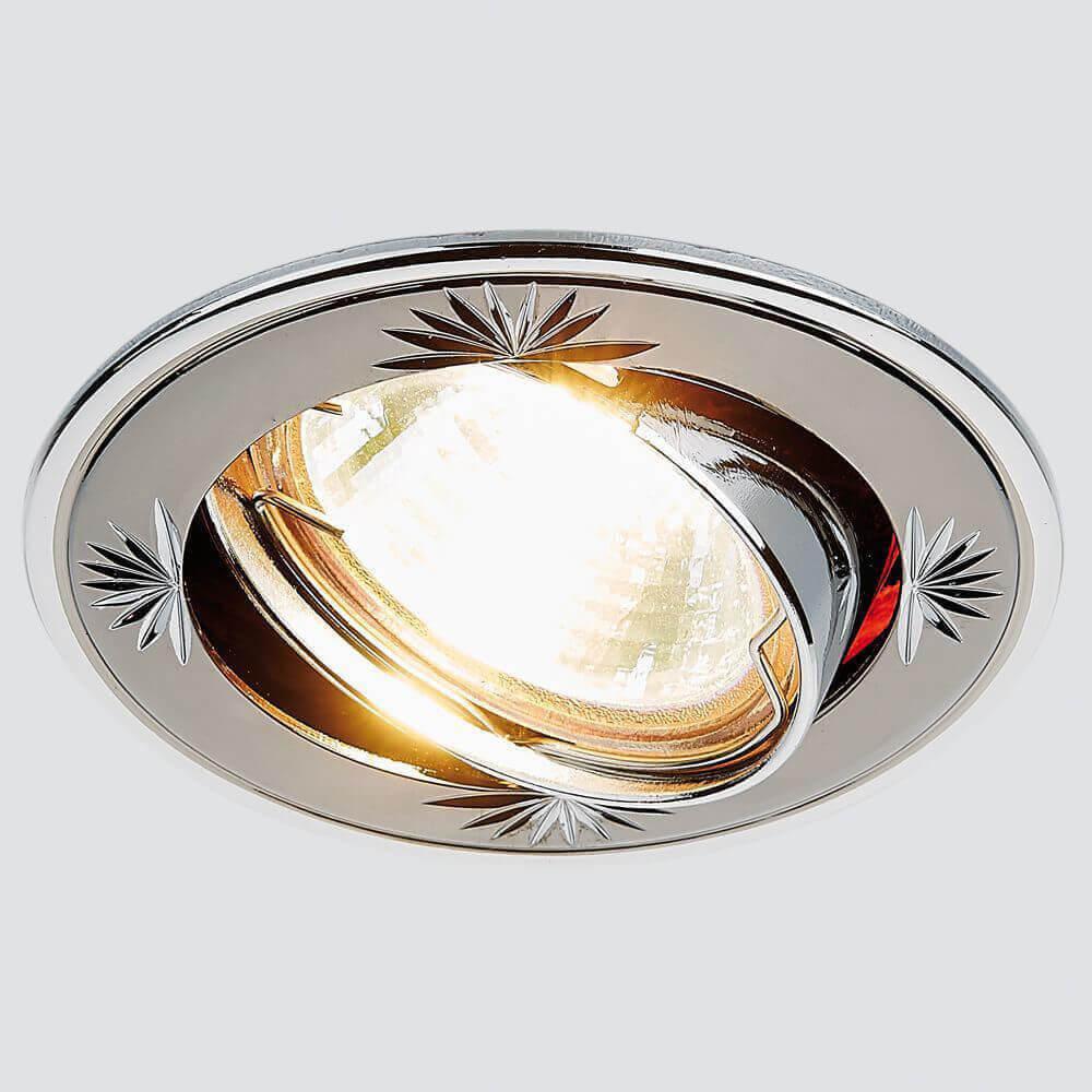 встраиваемый светильник ambrella light classic 104a cf gu/ch