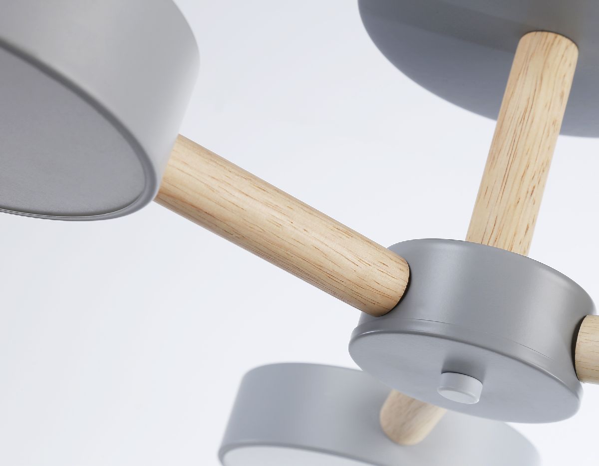 люстра на штанге ambrella light linetech fl4822