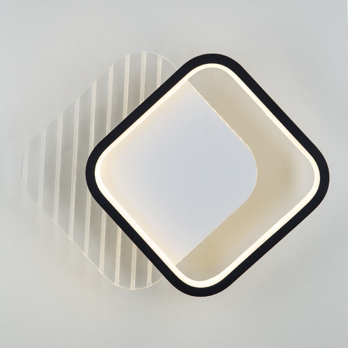 настенный светильник led4u l7321-2 bk