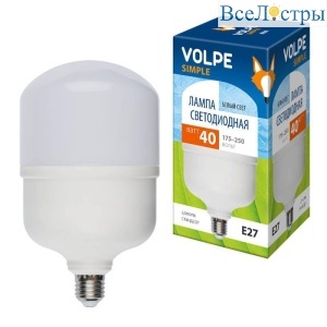 LED-M80-40W/NW/E27/FR/S картон