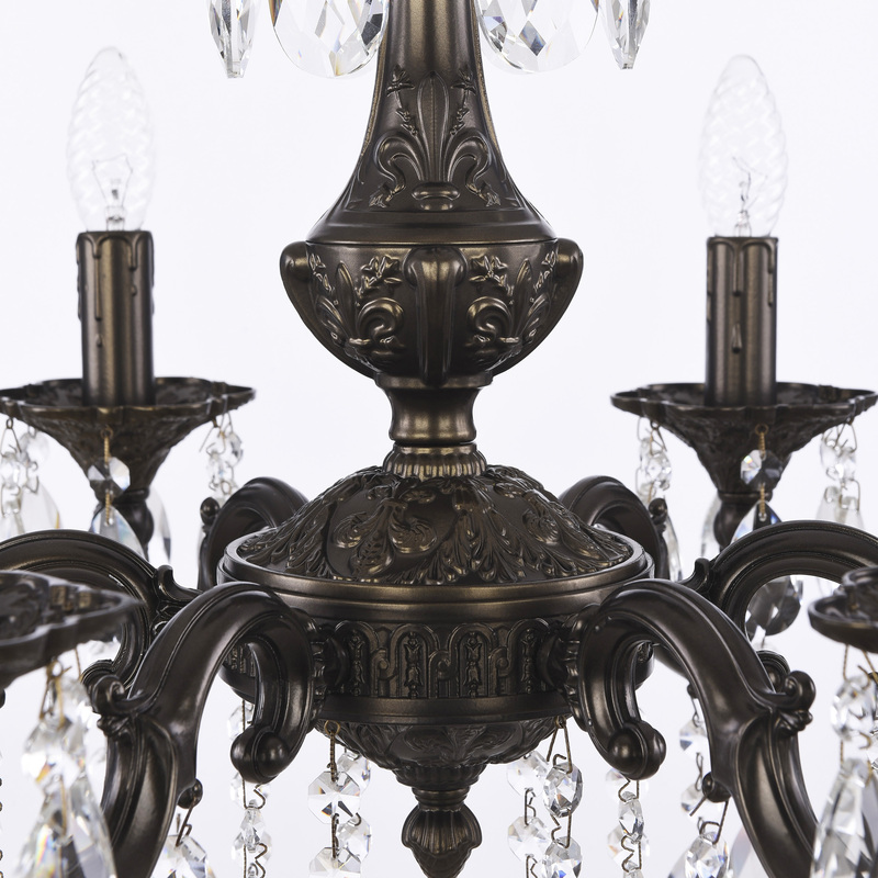 подвесная люстра bohemia ivele crystal al78101/6/175 a pd