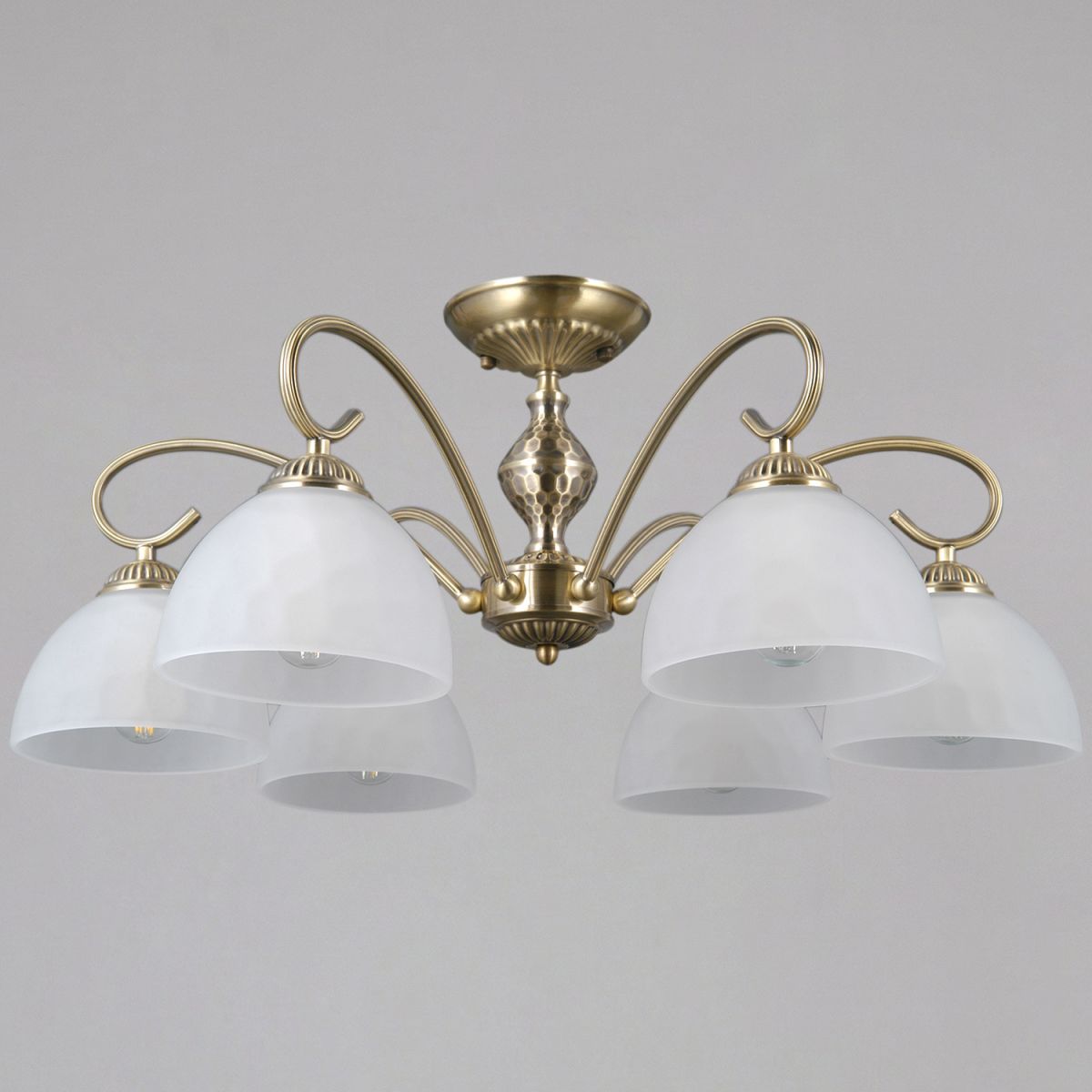 потолочная люстра illumico il0894-6csq-26 ab elite