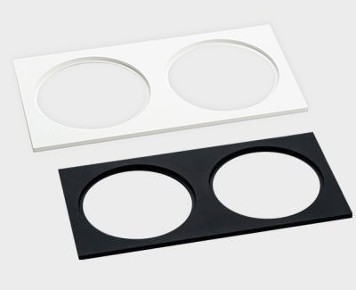 двойная рамка italline it08-8038 black