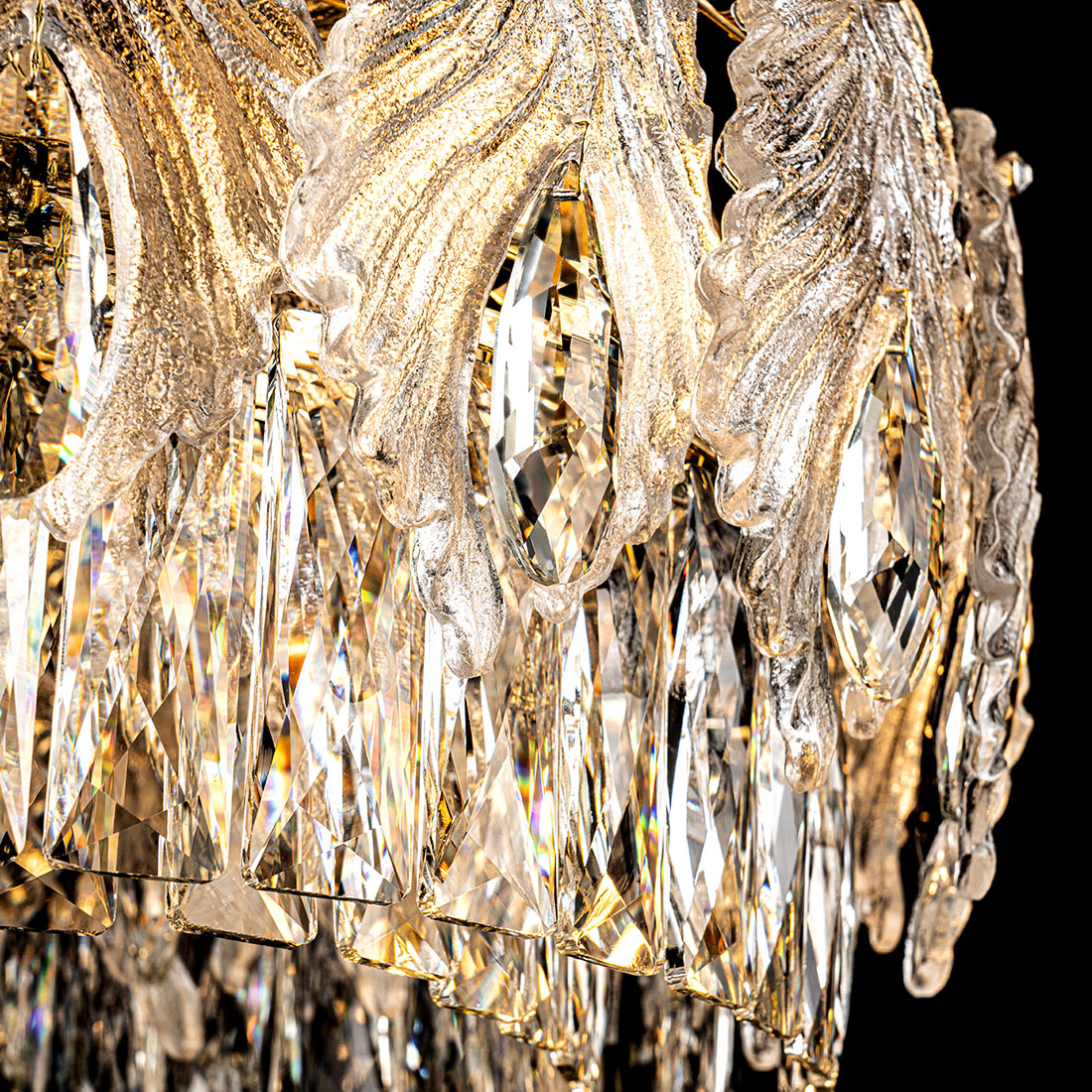 подвесная люстра modelux ml.7445.500 gd