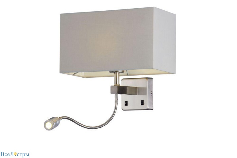 бра crystal lux jewel ap2 gr