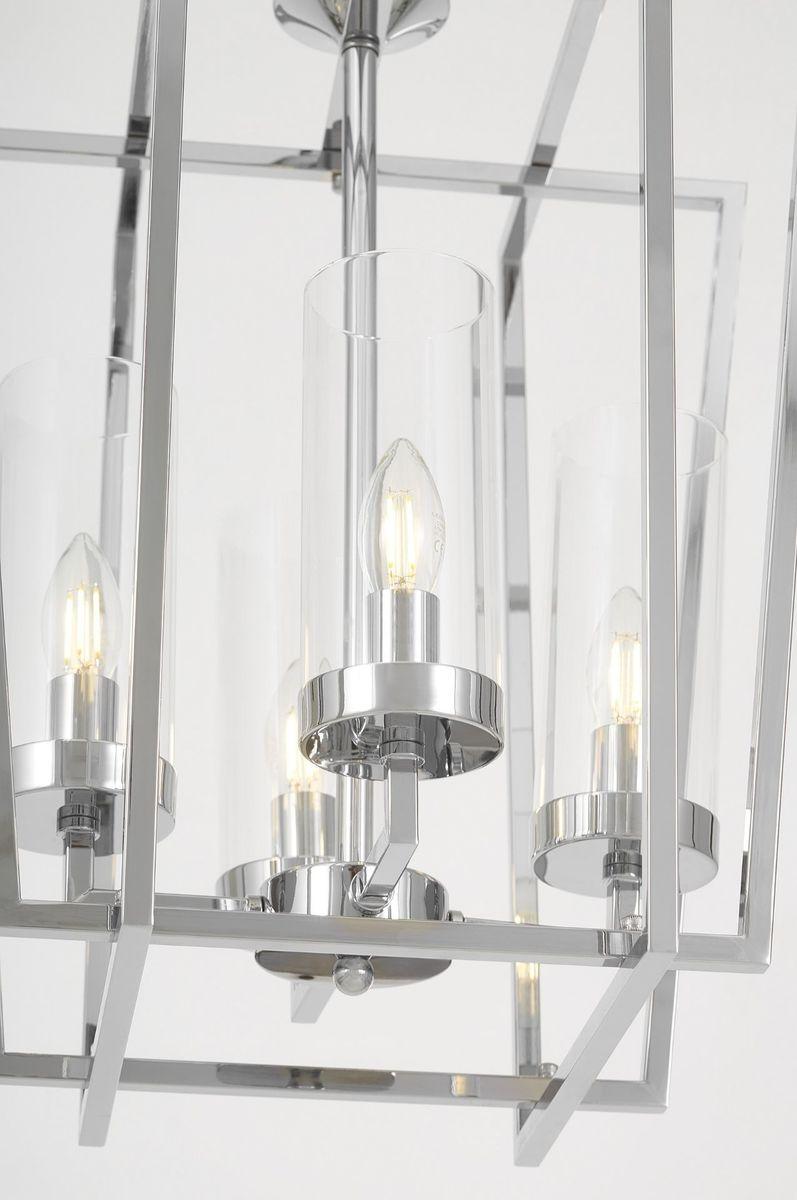 подвесная люстра lumina deco afres ldp 1246-4 chr